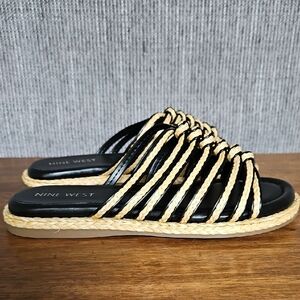 NWT Nine West Adilaz Slide Sandals